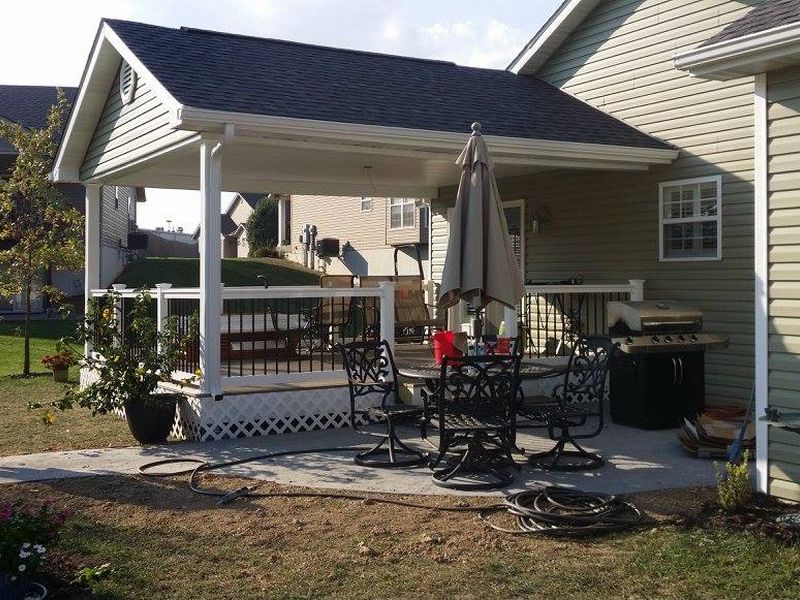House improved by JF Roofing and Seamless Gutters, LLC